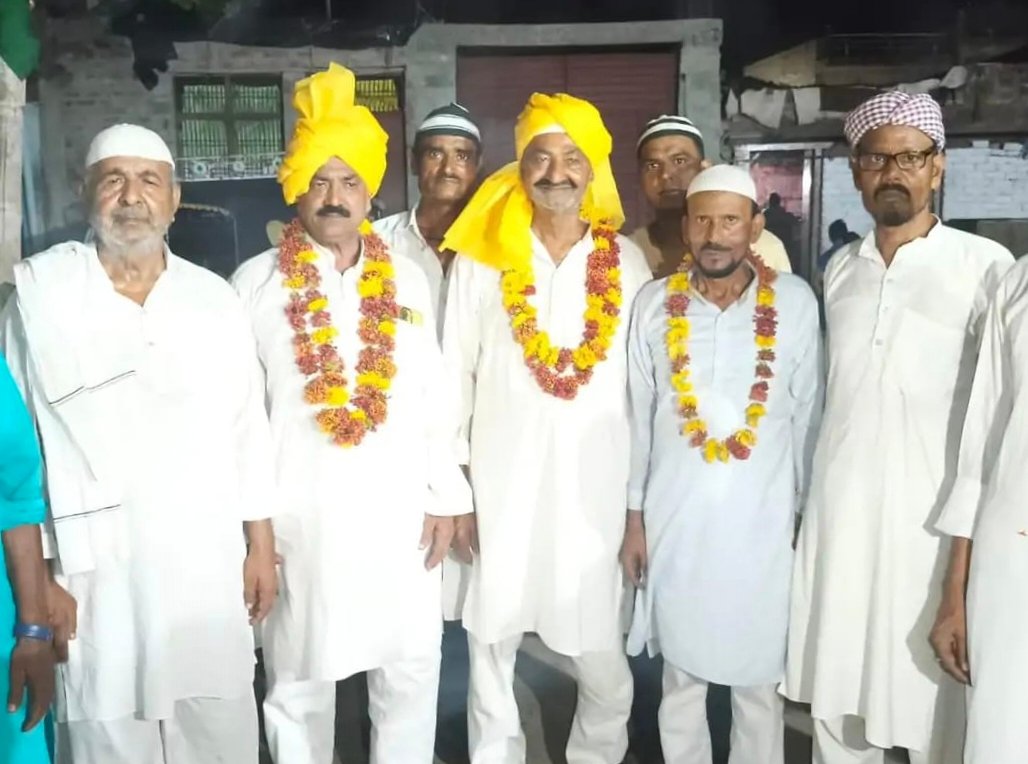 मोहर्रम की 12वीं पर मीर साहब अखाड़े में पगड़ी की रस्म हुई अदा