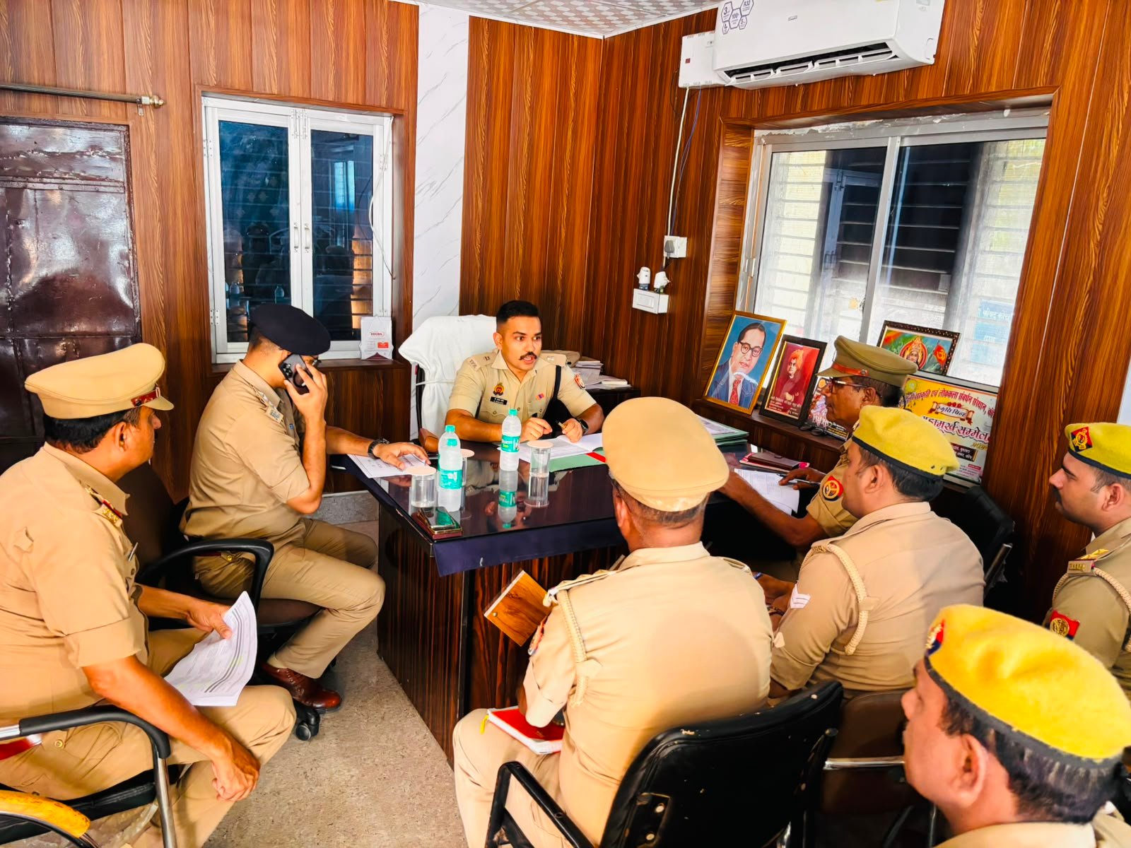 अपर पुलिस अधीक्षक ने कोंच कोतवाली का किया औचक निरीक्षण