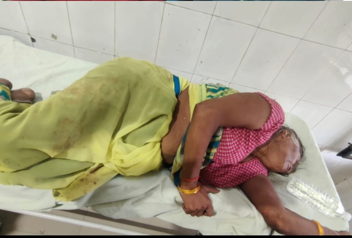 दो बाइकों की टक्कर में महिला समेत पांच लोग घायल